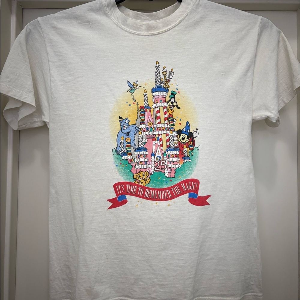 Disney 25th Walt Disney World Anniversary Tshirt